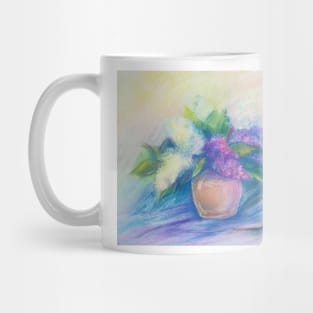 Lilacs in pastels Mug